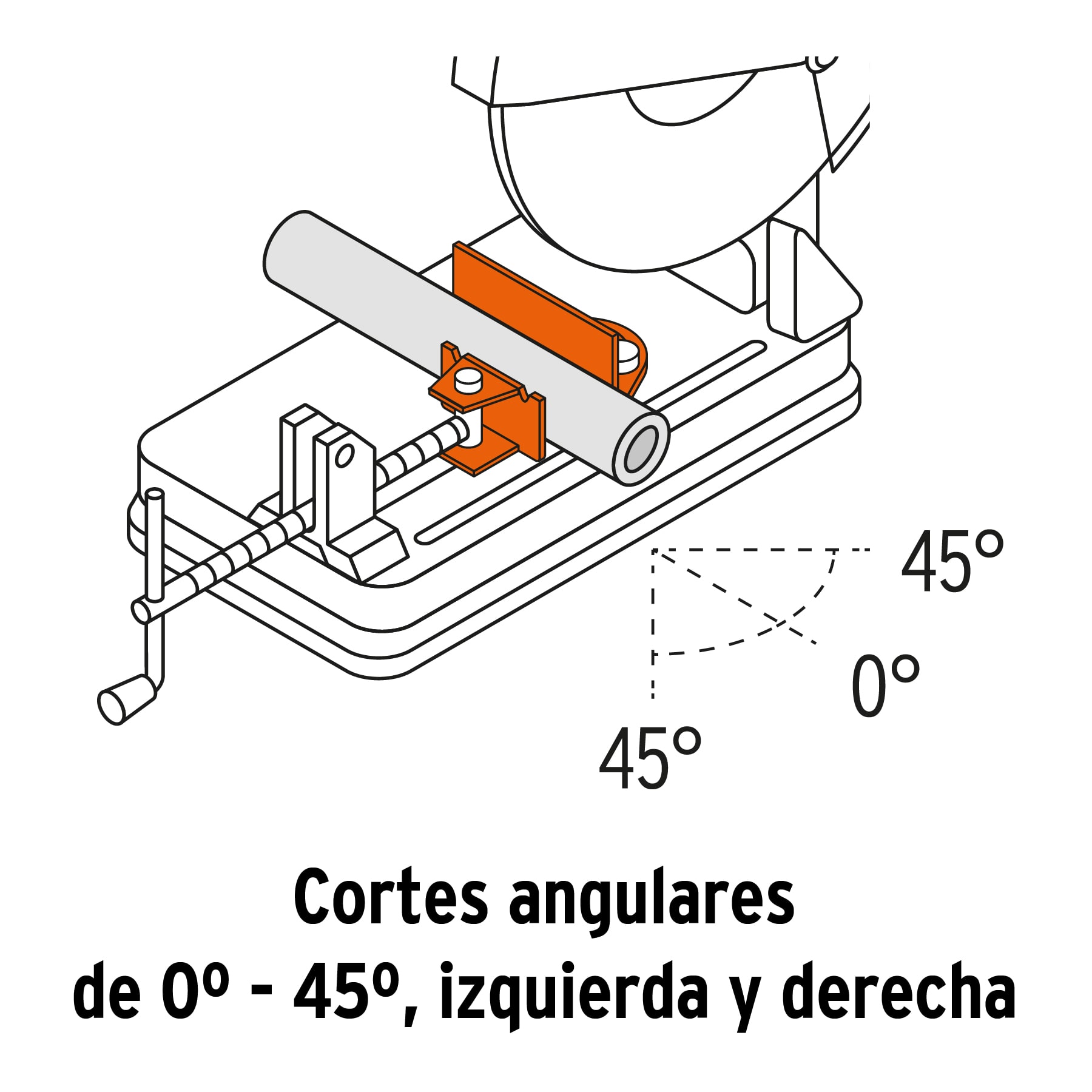 Tronzadora / cortadora de metales, 14', industrial, 2,200 W - CM-14N2 / 17733