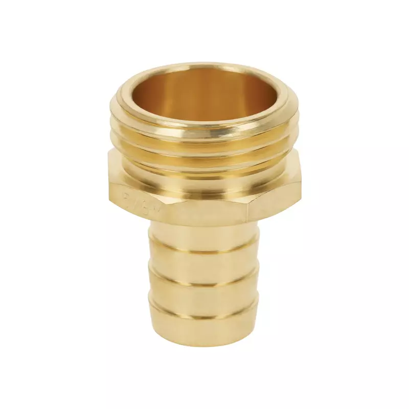 Conexión de laton macho de 5/8' para manguera, blister - CM-5/8B / 12289