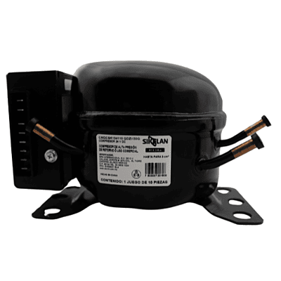 Compresor Sikelan MODELO MX-GQR45KD, 1/4 HP, 110-120V / 60Hz, R404, CMR404AAP014 Compresor Sikelan MODELO MX-GQR45KD, 1/4 HP, 110-120V / 60Hz, R404, CMR404AAP014