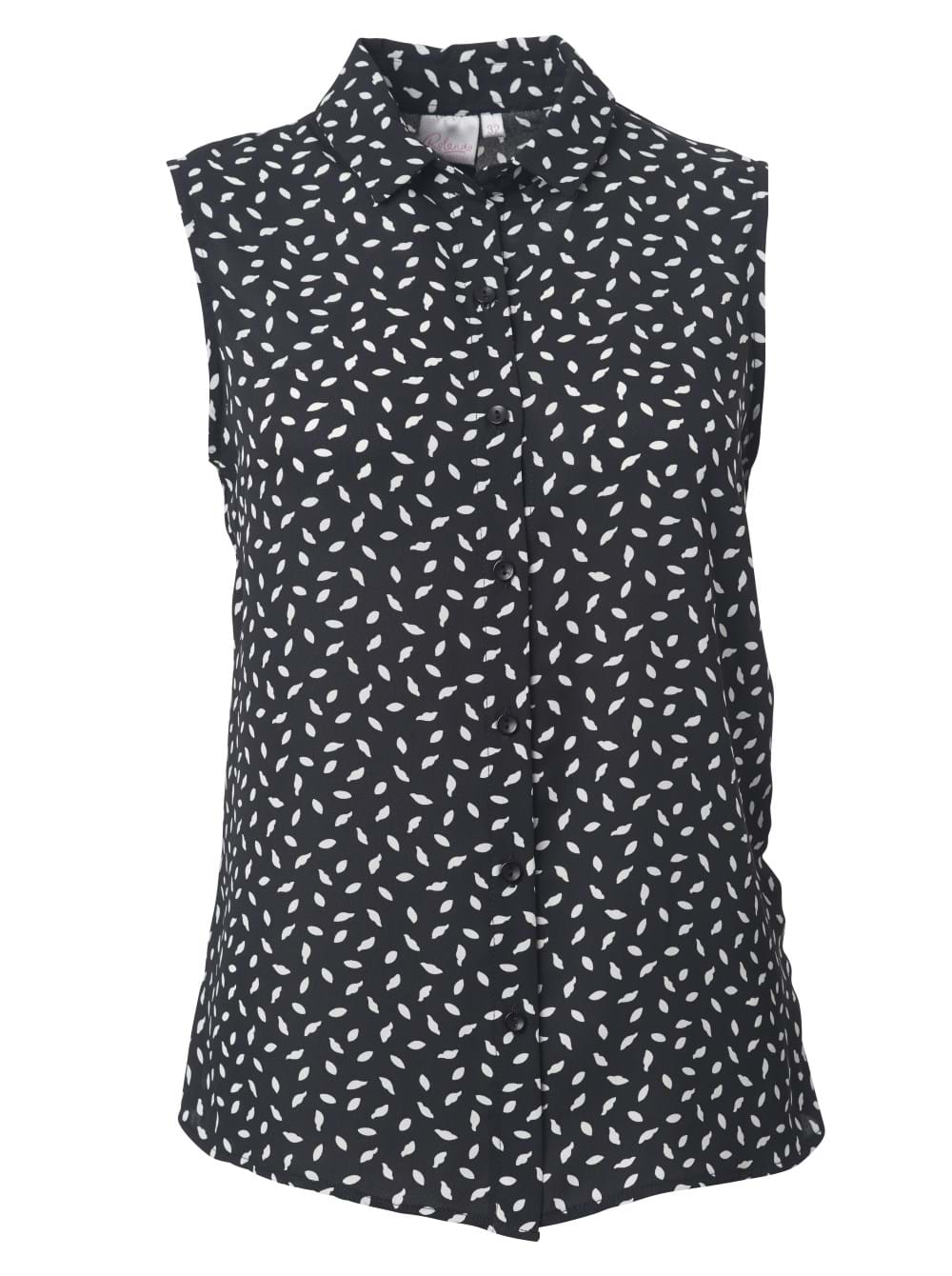 Fleur K229 S/Less Blouse