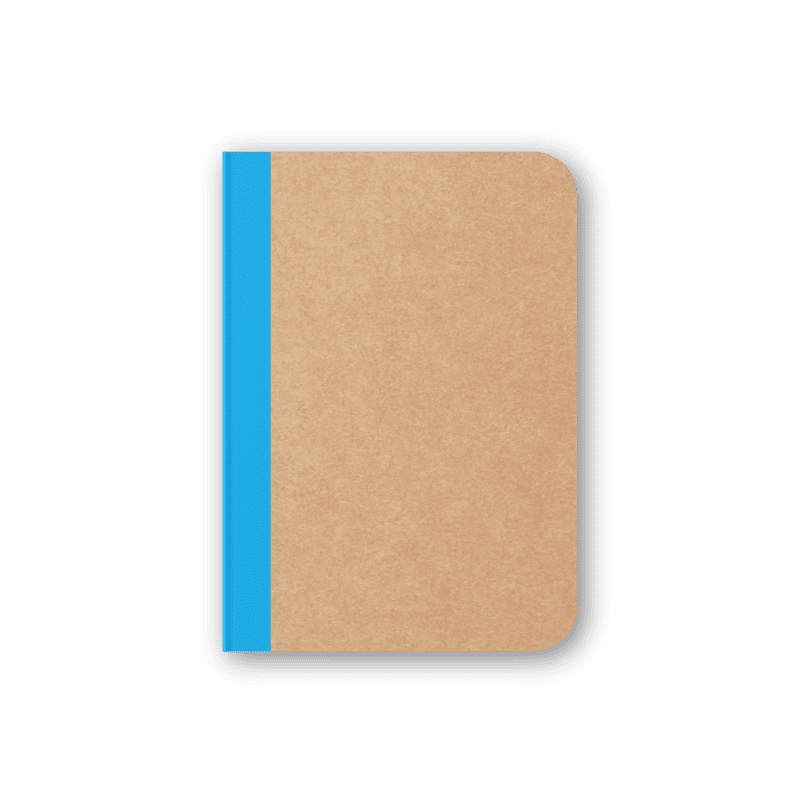 CMYK Notebook in Cyan CMYK Notebook in Cyan