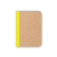 CMYK Notebook in Yellow CMYK Notebook in Yellow