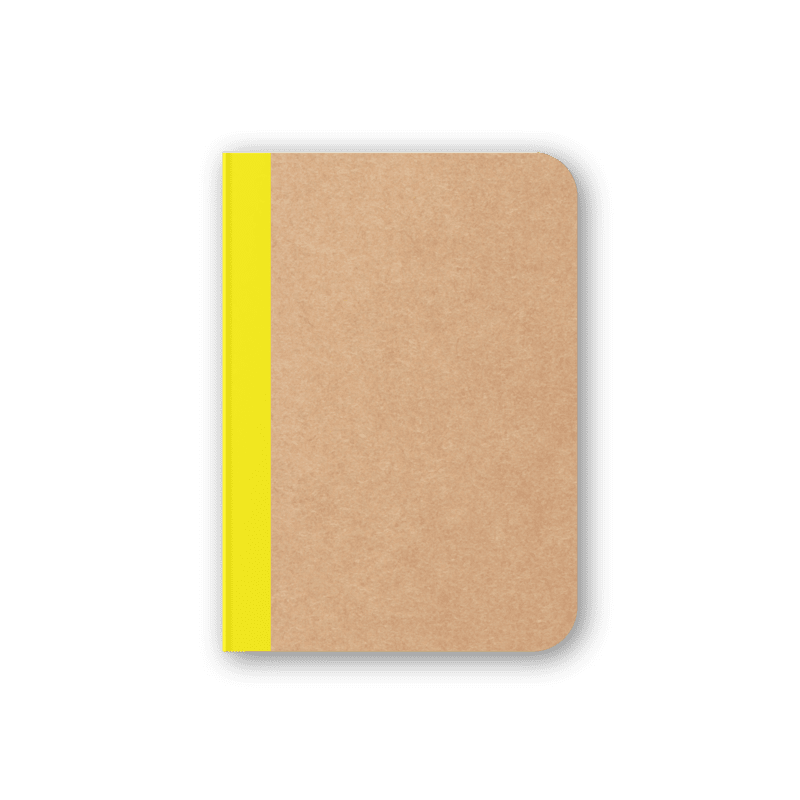 CMYK Notebook in Yellow CMYK Notebook in Yellow