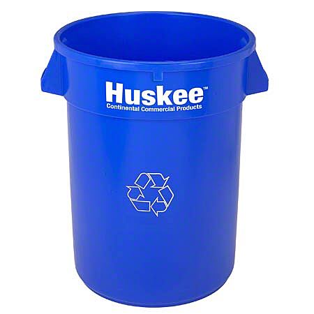 Continental Recycle Round Huskee - 32 Gal. 6/CS