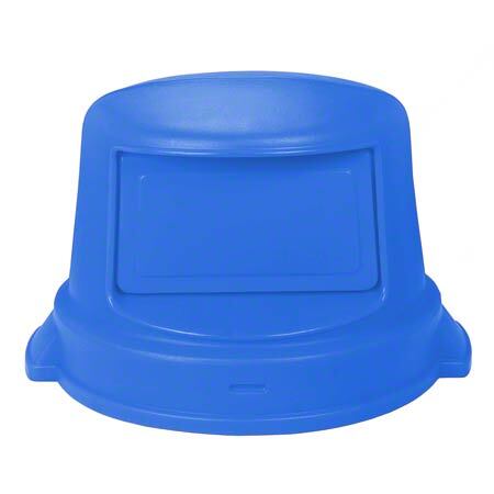 Continental Dome Top For 32 Gallon Huskee - Blue 2/cs