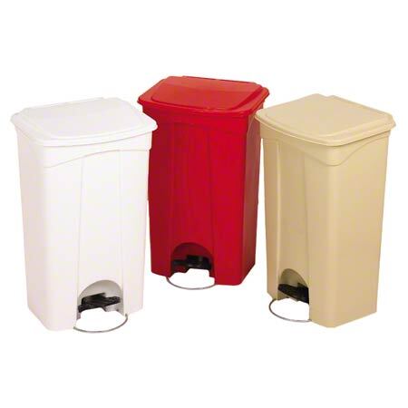 Continental Step-On Receptacle - 23 Gal., Red