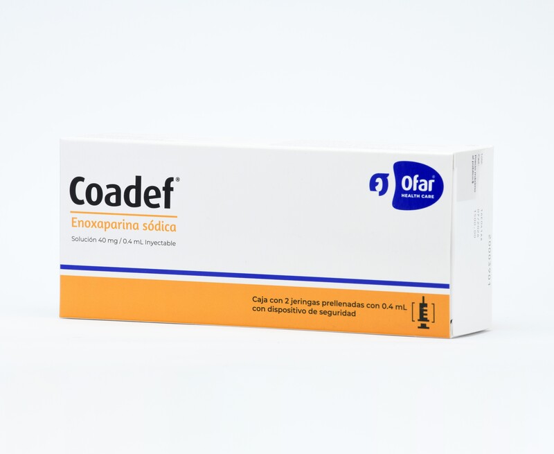 COADEF (Enoxaparina) 40mg/0.4 ml