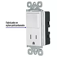 Interruptor-contacto, 2 polos + tierra, Classic - COAP-CL / 46008