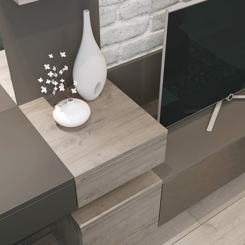 Kronospan Acrylic Matt-Cobalt Grey/18.3mm Panel/1 Side Acrylic