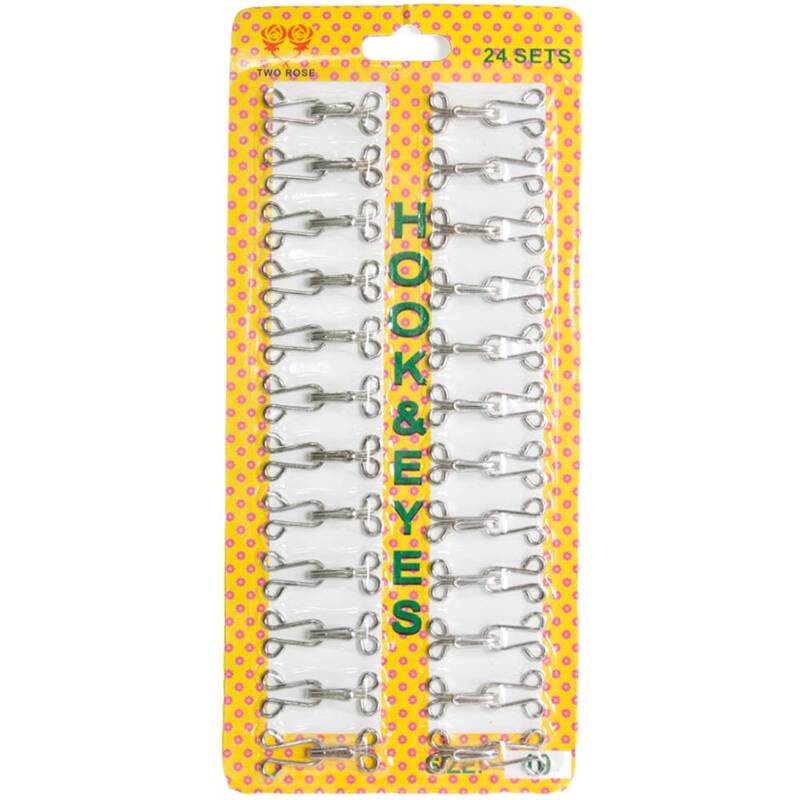 Broche Gancho # 10 Niquel Docena Broche Gancho # 10 Niquel Docena