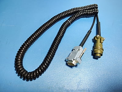 IRD Coiled Cable for IRD811D (9-Pin D) – 2-pin