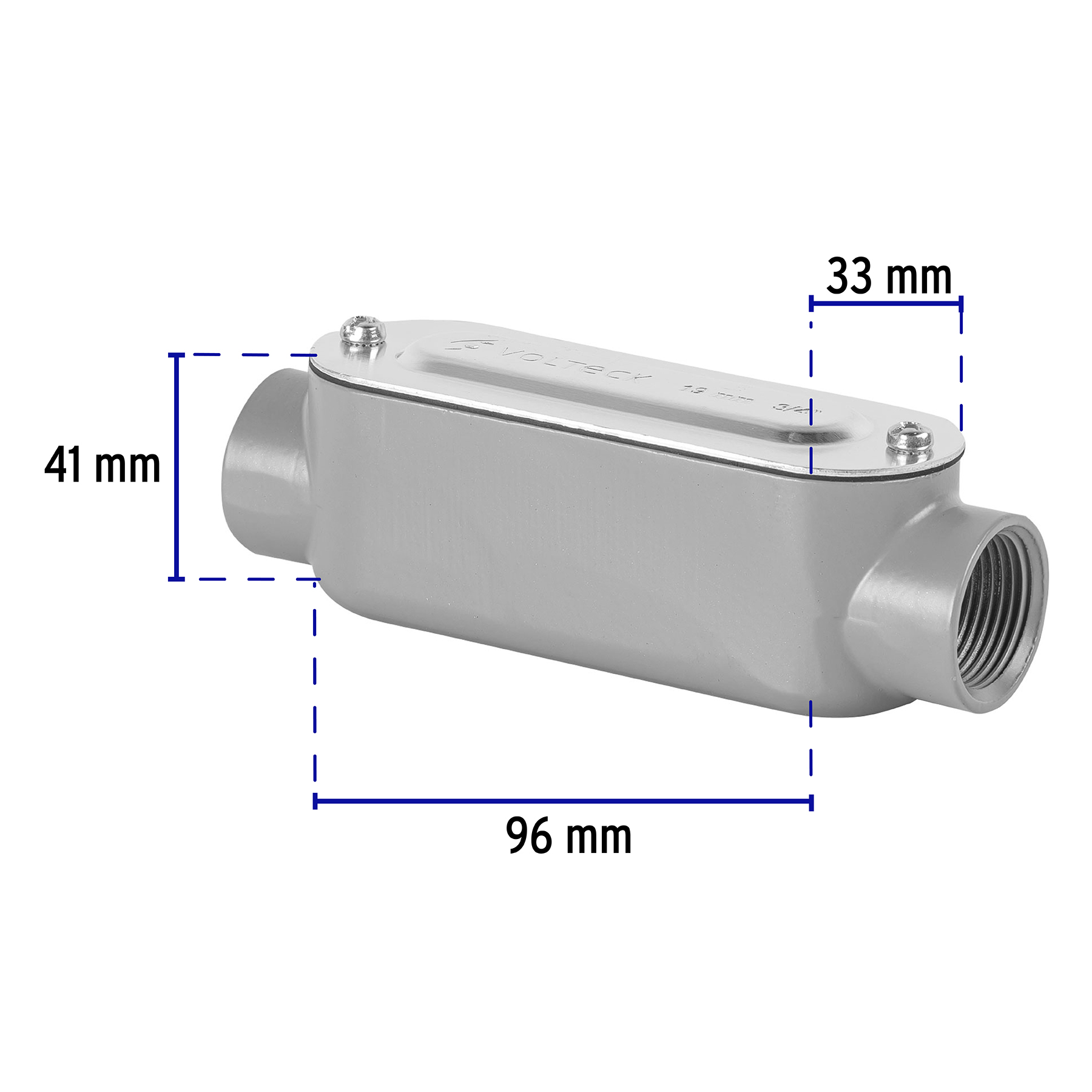 Condulet 3/4' conexión tipo C, Volteck - COLET-3/4-C / 46983
