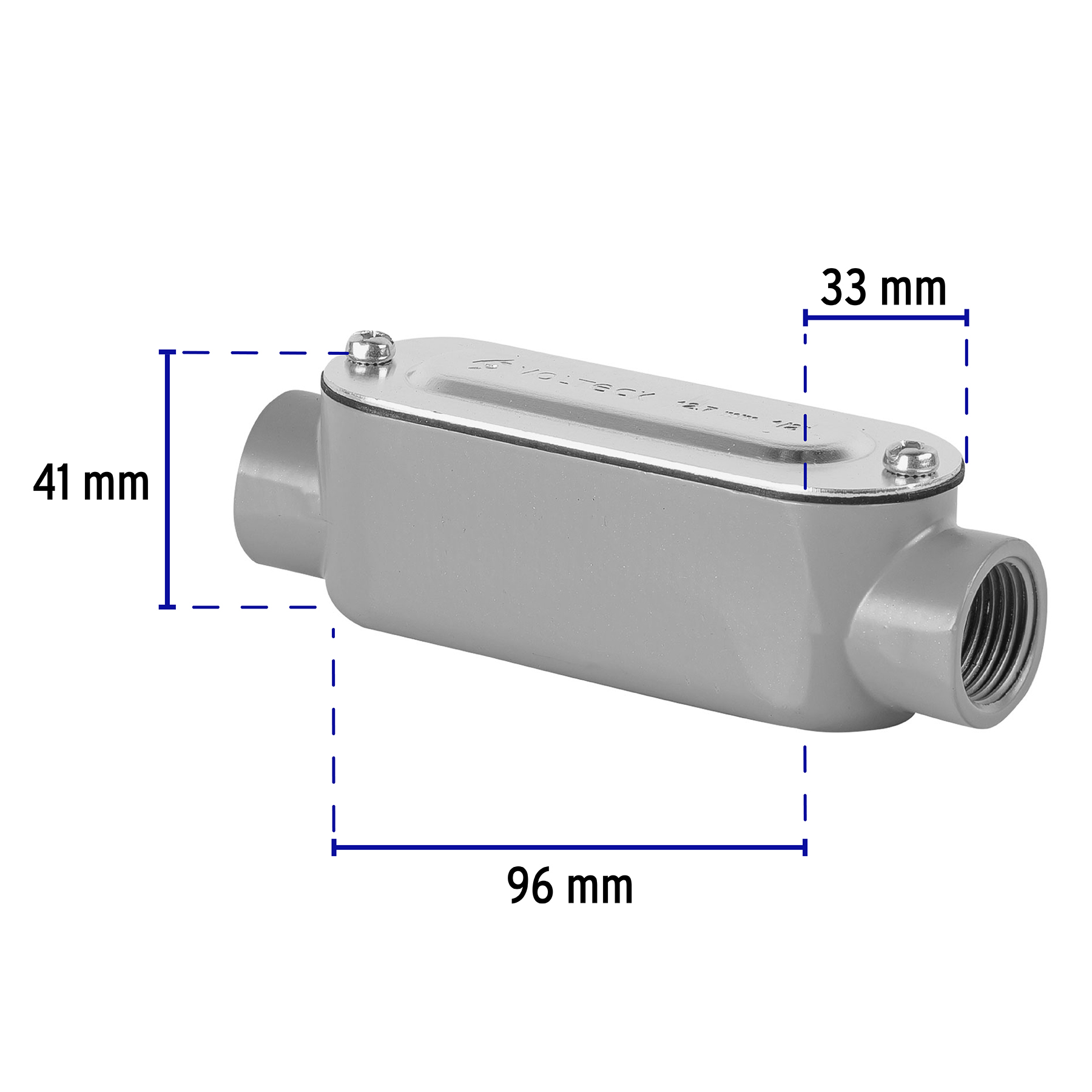 Condulet 3/4' conexión tipo T, Volteck - COLET-3/4-T / 46980