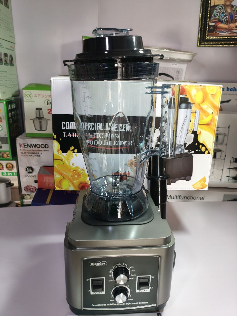 COMMERCIAL BLENDER 5.5L, 6000W