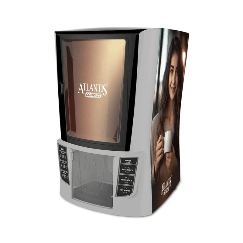 Atlantis 2-option automatic hot drink dispenser machine