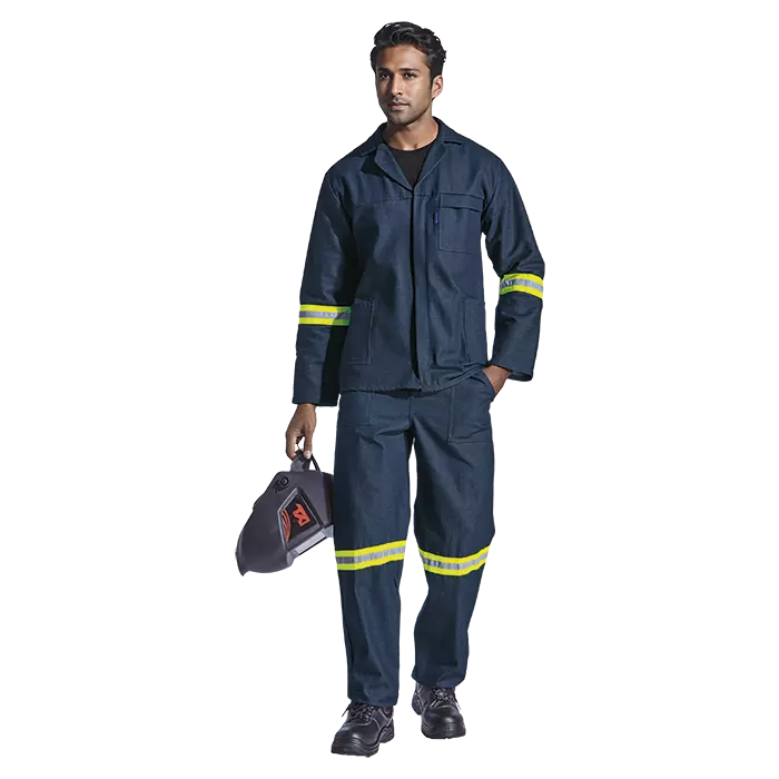 Barron Budget 100% Cotton Conti Suit with Reflective