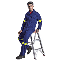 Barron Supreme Poly Cotton Conti Suit with Reflective