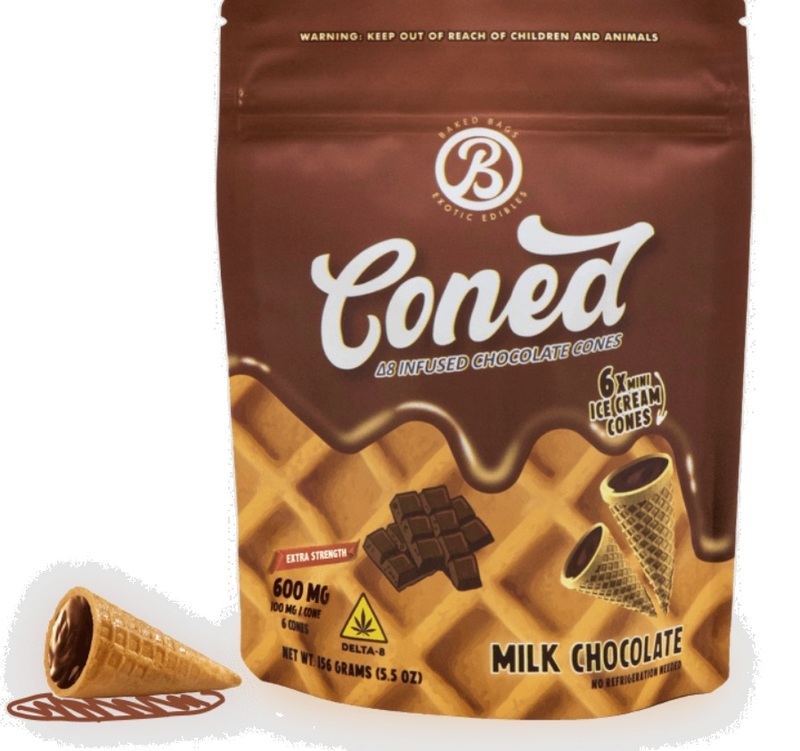 CONED 2PK MILK CHOCOLATE