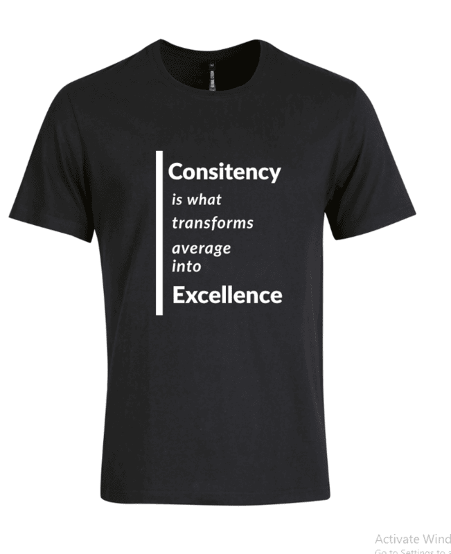 Branded Consistency Tshirts