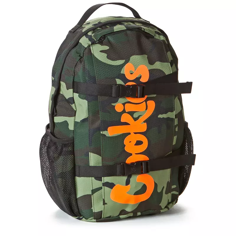 COOKIES NON-STANDARD RIPSTOP BACKPACK NEON CAMO