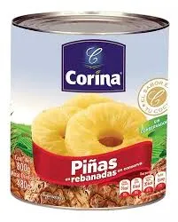 CORINA PIÑA EN REBANADA 800 G