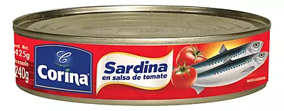 CORINA SARDINAS EN SALSA DE TOMATE 425 GR