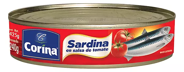 CORINA SARDINAS EN SALSA DE TOMATE 425 GR
