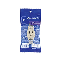 Contacto sencillo, 2 polos 3 hilos, Standard, marfil - COSE-S / 46109