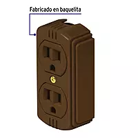 contacto-de-sobreponer-dúplex-2-polos-tierra-café-coso-da-c-46115
