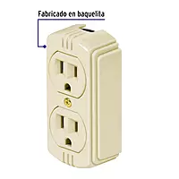 contacto-de-sobreponer-dúplex-2-polos-tierra-baquelita-coso-da-46103