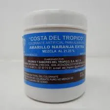 COSTA DEL TROPICO COLORANTE EN POLVO AMARILLO HUEVO 100 GRS