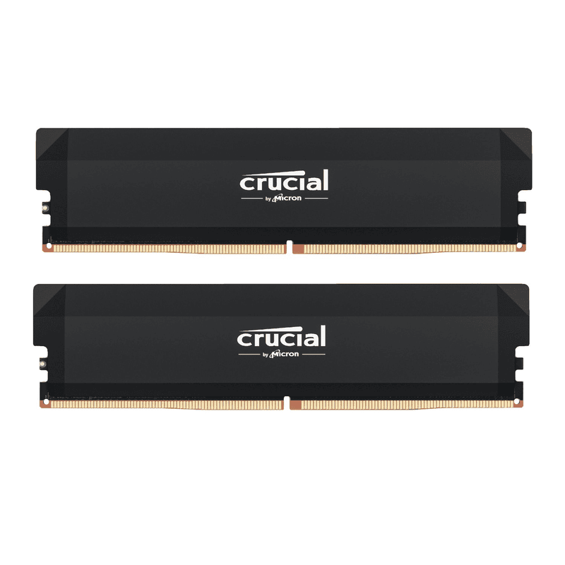 Crucial Pro DDR5 6000MHz 32GB Overclocking Memory Kit - Black