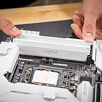 Crucial Pro DDR5 6000MHz 32GB Overclocking Memory Kit – White