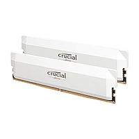 Crucial Pro DDR5-6400 64GB Overclocking Memory Kit - White