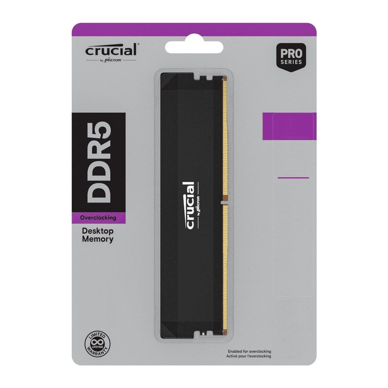 Crucial Pro DDR5-5600 64GB Desktop Memory
