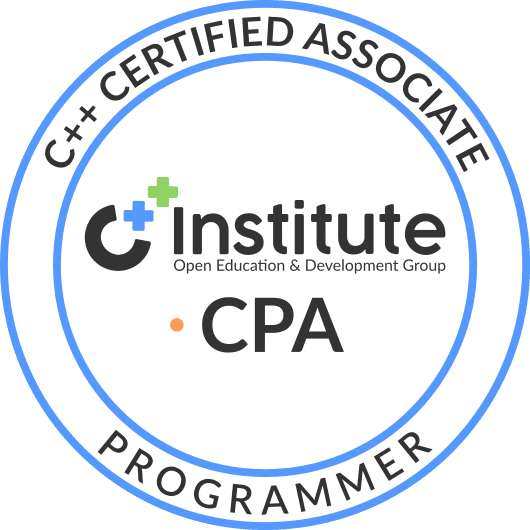 CPA – C++ Certified Associate Programmer Exam Voucher