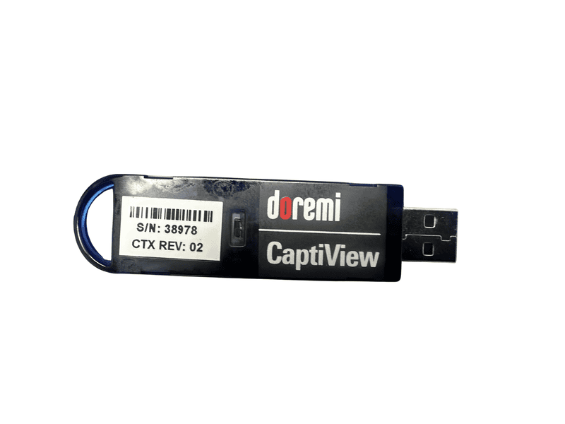 Dolby Dolby CaptiView Transmitter USB CaptiView transmitter for use with Dolby servers or IMBs
