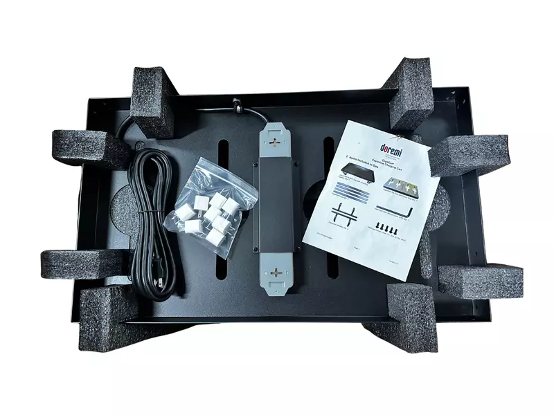Dolby Dolby Captiview Storage and Charging Station CaptiView display storage and charging station. Rolling cart holds and charges 8 CaptiView displays. Assembly required.