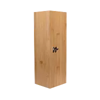 Caja Bamboo para Vinos con Abridor