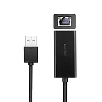 UGREEN CR110 Ethernet Adapter | USB 2.0 to RJ45 - Black