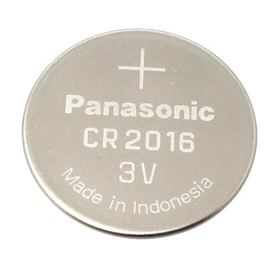 Panasonic CR2016 3V Lithium battery (Pack of 2)