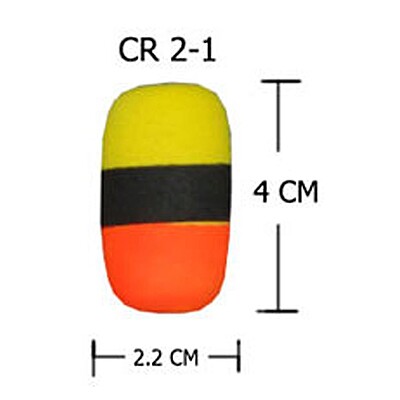 WEEBASS ทุ่นลอย - รุ่น CR2-1 (20 PCS)