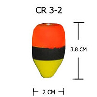 WEEBASS ทุ่นลอย - รุ่น CR3-2 (20 PCS)