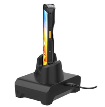 Charge-Only ShareCradle to charge one TC22 / TC27 device WITHOUT a protective boot. Sold Separately: USB-C cable CBL-TC5X-USBC2A-01 and country-specific USB power adapter.