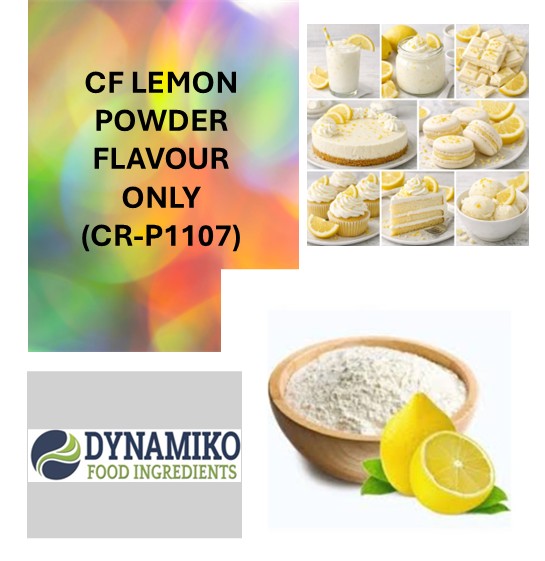 CF - LEMON POWDER FLAVOUR ONLY (CR-P1107) - P/KG