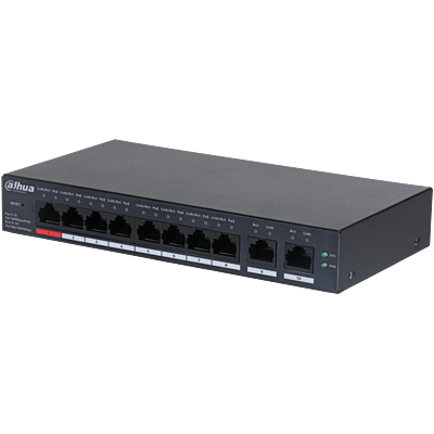 Dahua 10-Port Cloud Managed Desktop Switch with 8-Port PoE Dahua 10-Port Cloud Managed Desktop Switch with 8-Port PoE