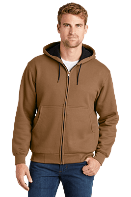 CS620 SUDADERA CABALLERO CORNERSTONE® FULL-ZIP WITH THERMAL LINING