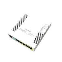 Mikrotik CSS106-1G-4P-1S (RB260GSP) | 5x Gigabit PoE out Ethernet Smart Switch, SFP cage, plastic case, SwOS