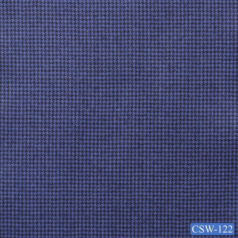 CSW-122 BLUE HOUNDSTOOTH CSW-122 BLUE HOUNDSTOOTH