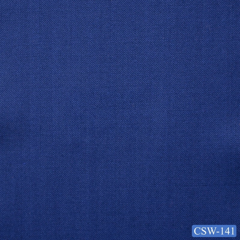 V CSW-141 ROYAL BLUE HERRINGBONE V CSW-141 ROYAL BLUE HERRINGBONE